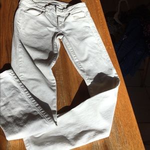 White jeans